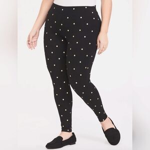 Torrid polka dots leggings